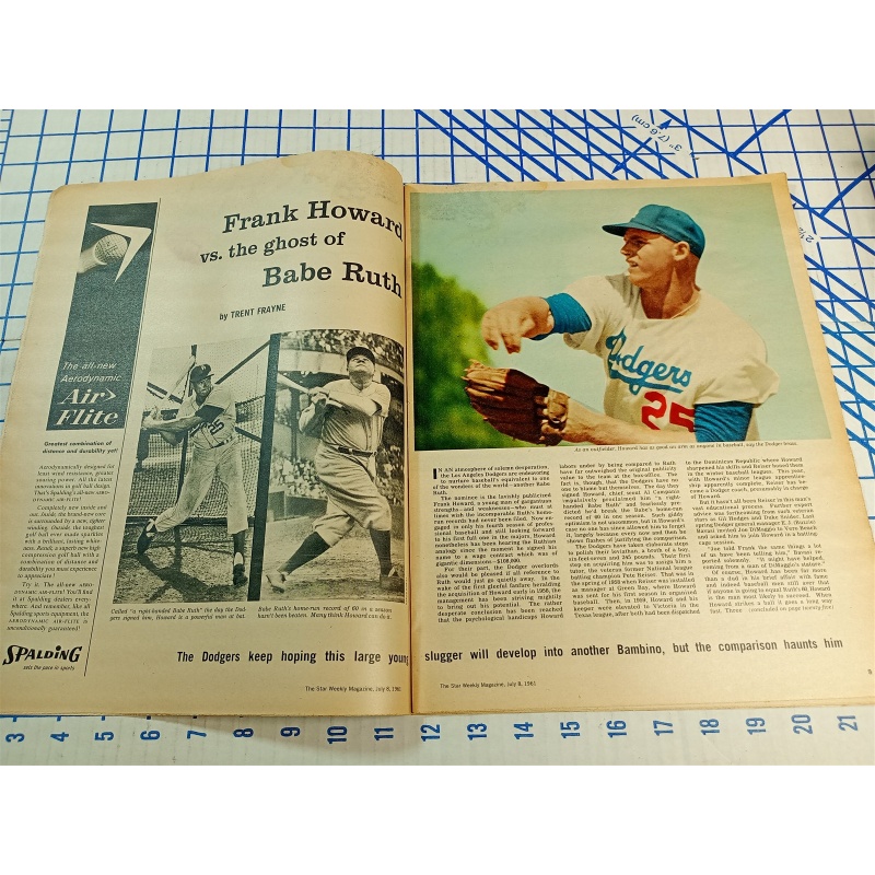 star weekly magazine JULY 8 1961