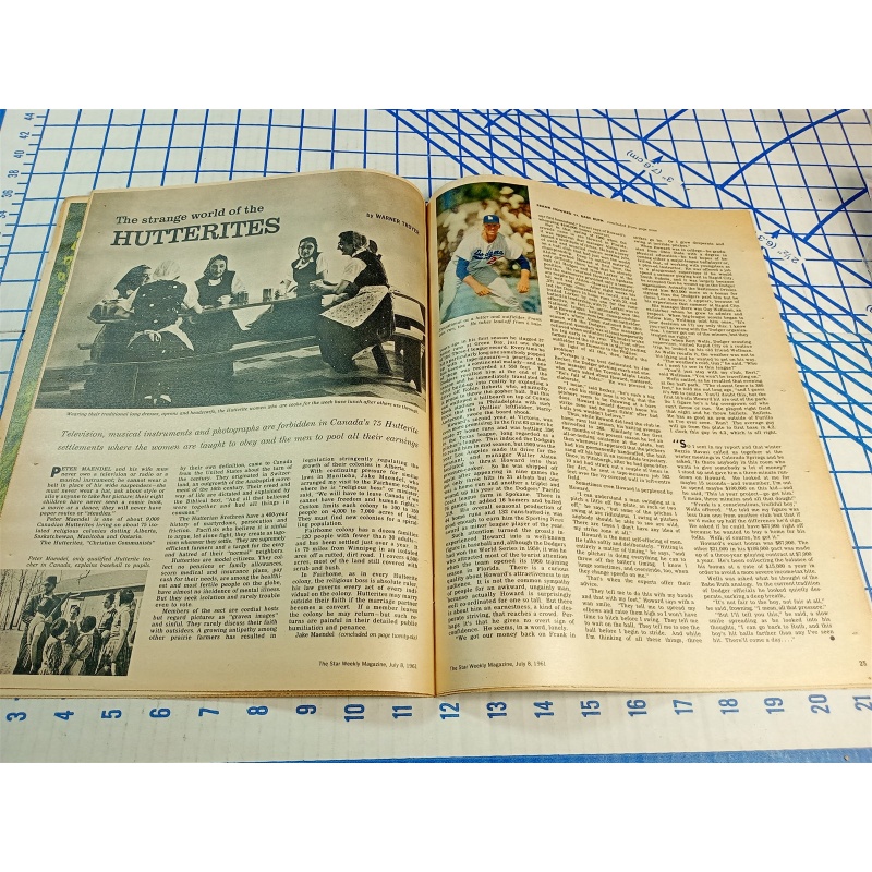 star weekly magazine JULY 8 1961