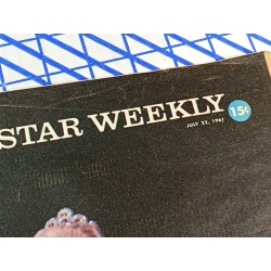 star weekly magazine JULY 22 1961