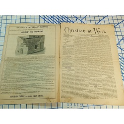 The Christians at Work Weekly vol. 7 no. 35 New York august 30, 1873