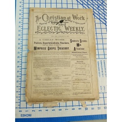 The Christians at Work Weekly New York FEBUARY 15, 1873