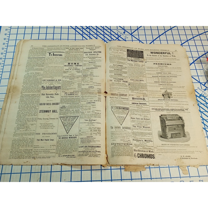 The Christians at Work Weekly New York FEBUARY 15, 1873