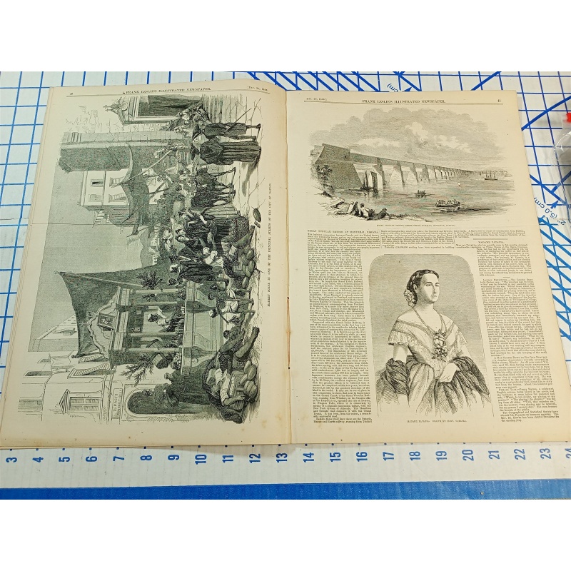  FRANK LESLIES ILLUSTRATED NEWSPAPER NEW YORK DECEMBER 20, 1856