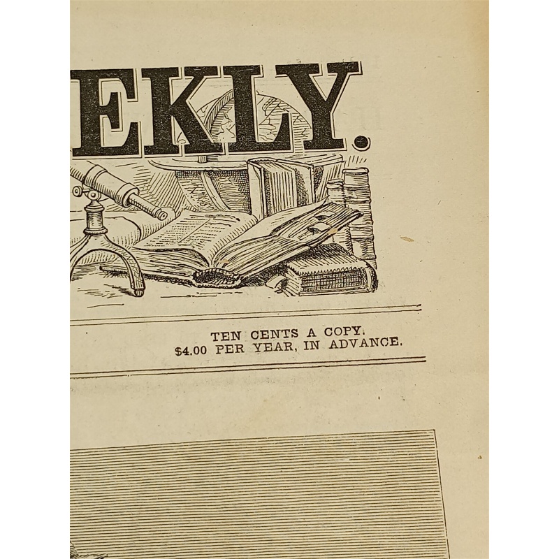 HARPERS WEEKLY JOURNAL OF CIVILIZATION NEW YORK SATURDAY MARCH 22, 1884