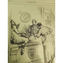 HARPERS WEEKLY JOURNAL OF CIVILIZATION NEW YORK SATURDAY MARCH 22, 1884