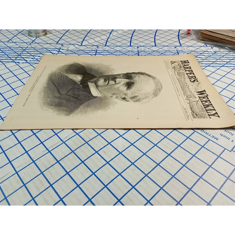 HARPERS WEEKLY JOURNAL OF CIVILIZATION NEW YORK SATURDAY DECEMBER 5, 1885