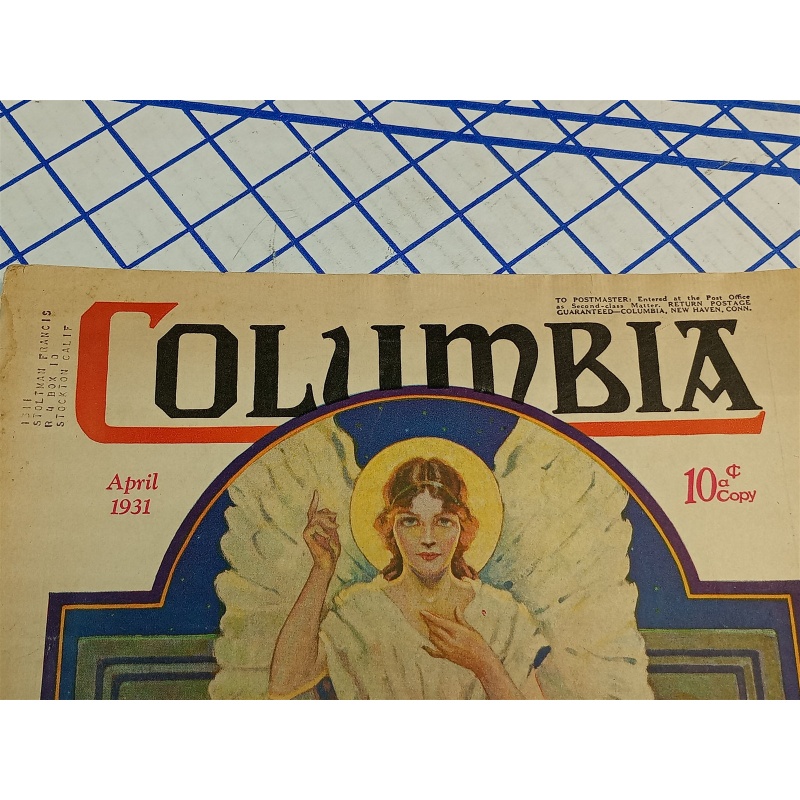 COLUMBIA APRIL 1931 EASTER