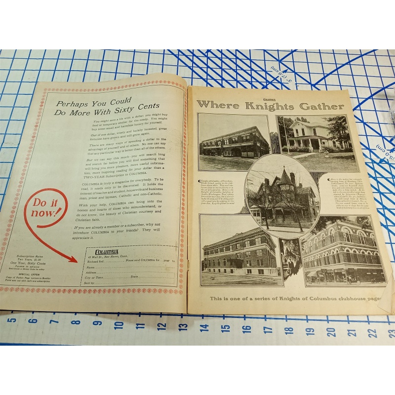 COLUMBIA APRIL 1931 EASTER