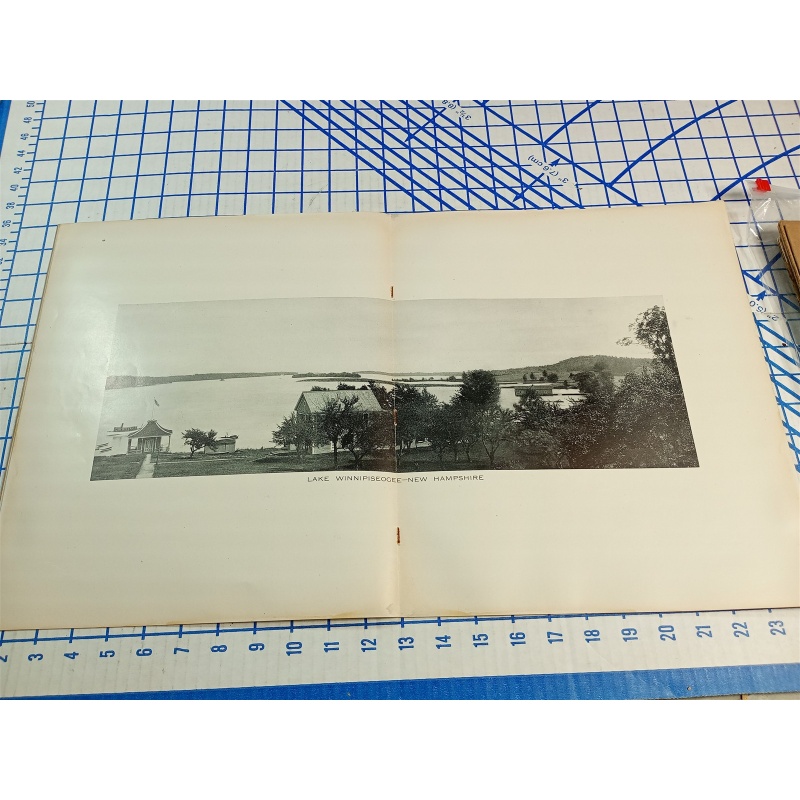 America Her Grandeur & Her Beauty White Mountains New Hampshire booklet #11