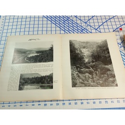 America Her Grandeur & Her Beauty White Mountains New Hampshire booklet #11