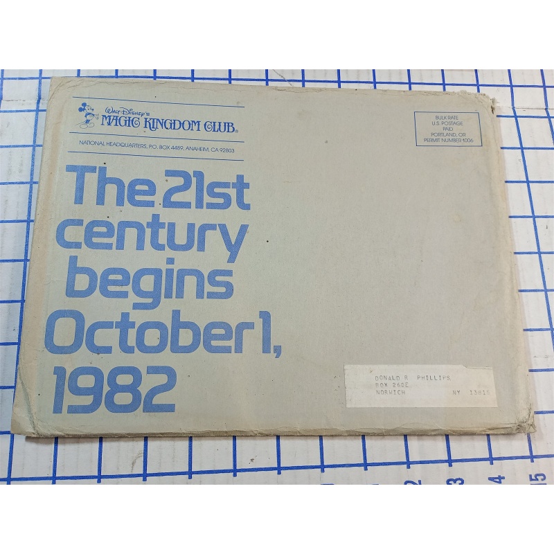 Walt Disney World Epcot Center: The 21st Century Begins October 1