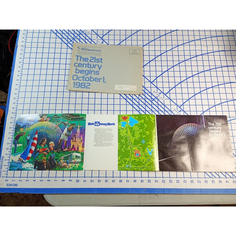 Walt Disney World Epcot Center: The 21st Century Begins October 1