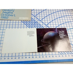 Walt Disney World Epcot Center: The 21st Century Begins October 1