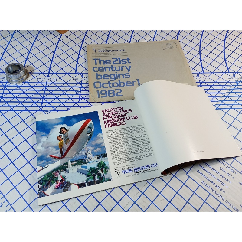 Walt Disney World Epcot Center: The 21st Century Begins October 1