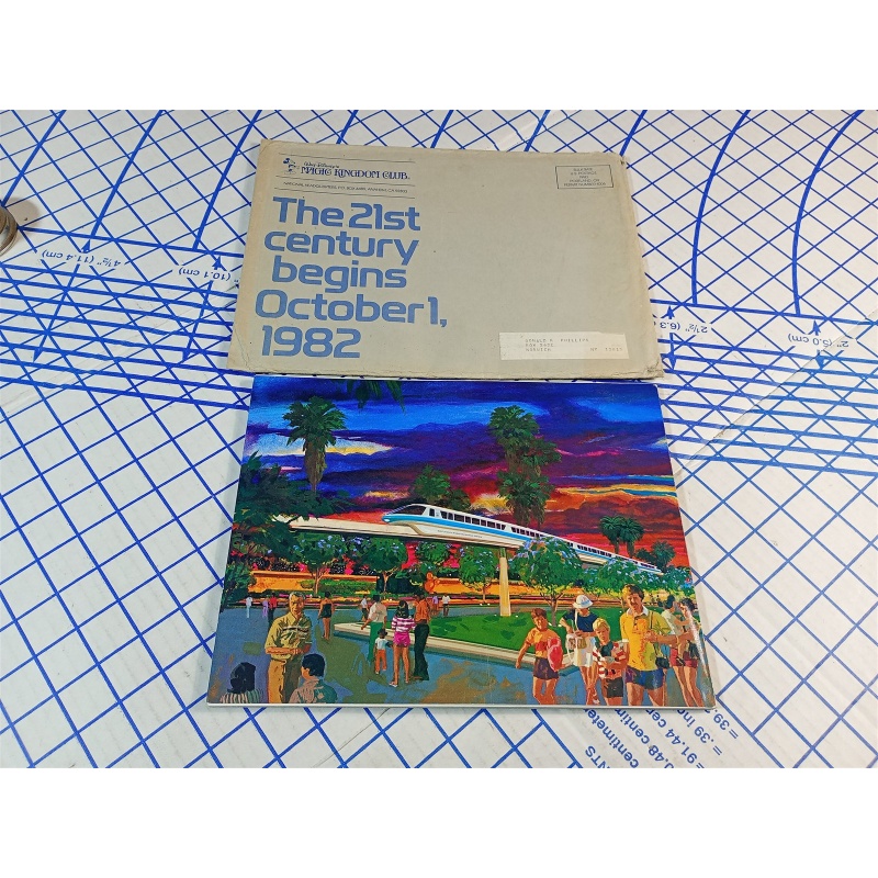 Walt Disney World Epcot Center: The 21st Century Begins October 1