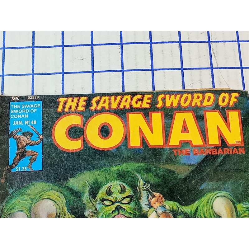 The Savage Sword Of Conan Comic, January 1980, #48