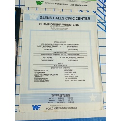 WWF WWE Program Volume 140 Hulk Hogan Superstar Tonga Kid Bob Orton Savage Snake