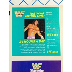 WWF WWE Program Volume 140 Hulk Hogan Superstar Tonga Kid Bob Orton Savage Snake
