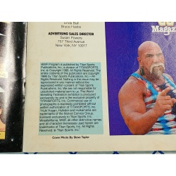 WWF WWE Program Volume 140 Hulk Hogan Superstar Tonga Kid Bob Orton Savage Snake