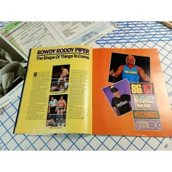 WWF WWE Program Volume 140 Hulk Hogan Superstar Tonga Kid Bob Orton Savage Snake