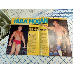 WWF WWE Program Volume 140 Hulk Hogan Superstar Tonga Kid Bob Orton Savage Snake