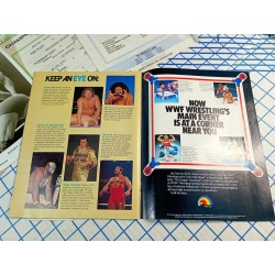 WWF WWE Program Volume 140 Hulk Hogan Superstar Tonga Kid Bob Orton Savage Snake