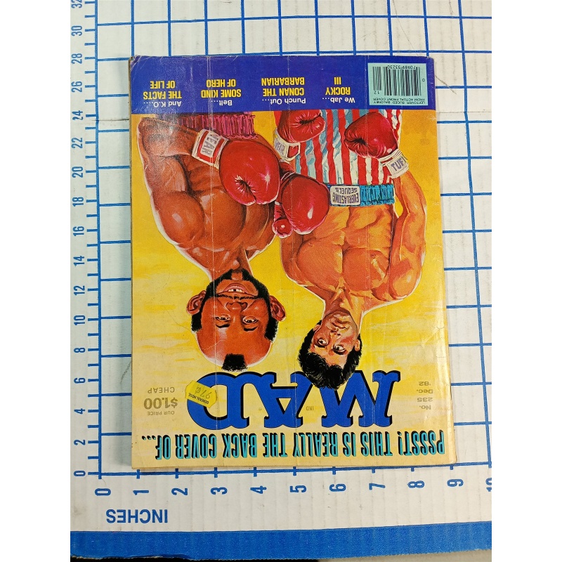 VTG Mad Magazine December 1982 No. 235 Conan The Barbarian