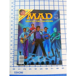 MAD MAGAZINE SALUTES THE JACKSONS ISSUE #251 DECEMBER 1984 