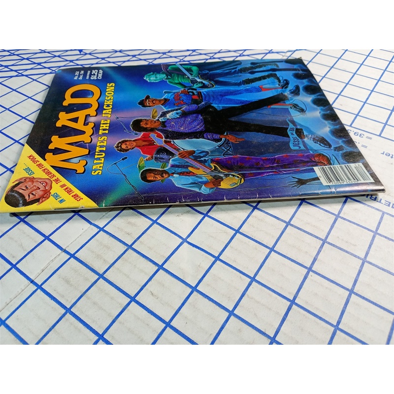 MAD MAGAZINE SALUTES THE JACKSONS ISSUE #251 DECEMBER 1984 