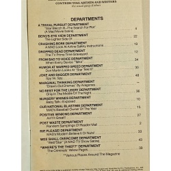 MAD MAGAZINE SALUTES THE JACKSONS ISSUE #251 DECEMBER 1984 