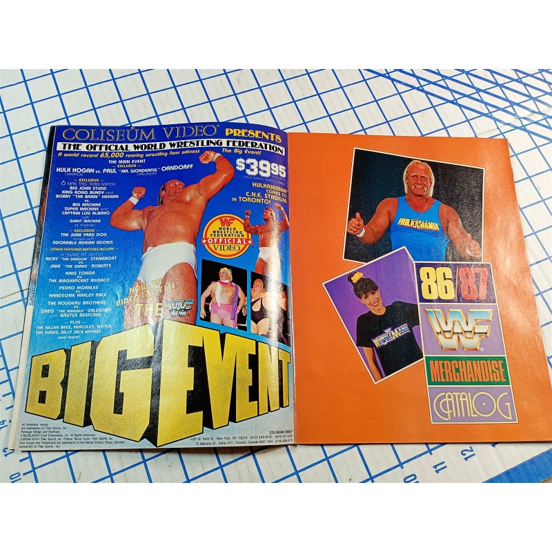 WWF Program VOLUME 142 Sika Tito Santana Jake The Snake Roberts