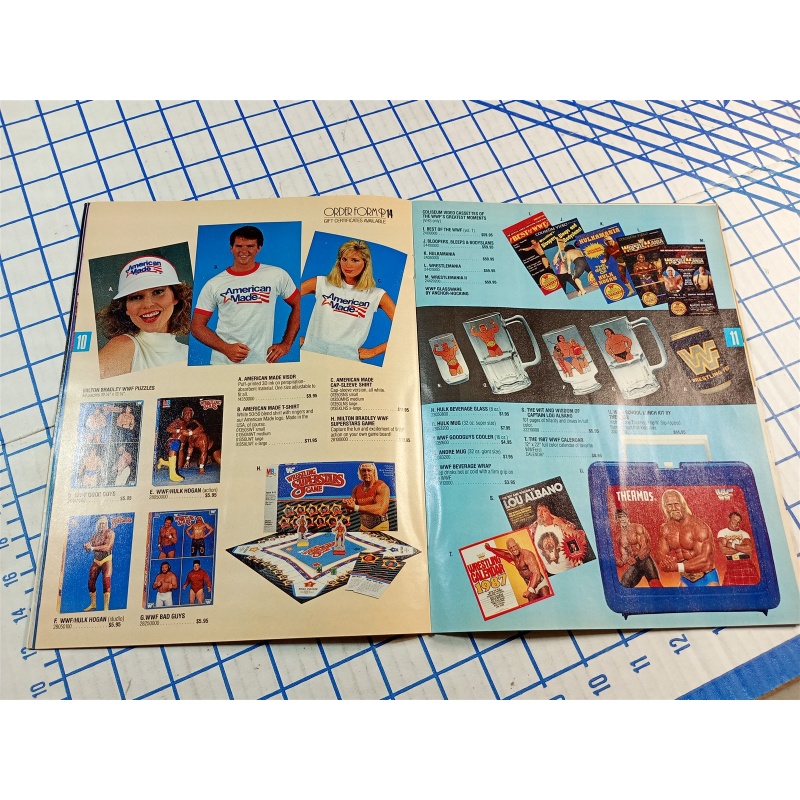 WWF Program VOLUME 142 Sika Tito Santana Jake The Snake Roberts