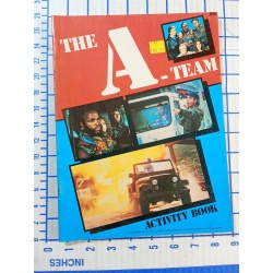 The A-Team Activity Book Mr. T Vintage 1983 Puzzles Classic TV Unused