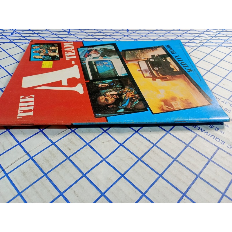 The A-Team Activity Book Mr. T Vintage 1983 Puzzles Classic TV Unused