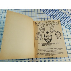 The A-Team Activity Book Mr. T Vintage 1983 Puzzles Classic TV Unused