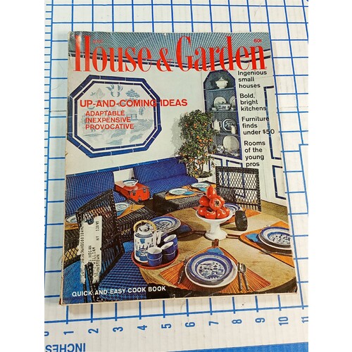HOUSE AND GARDEN MAGAZINE MAY 1966