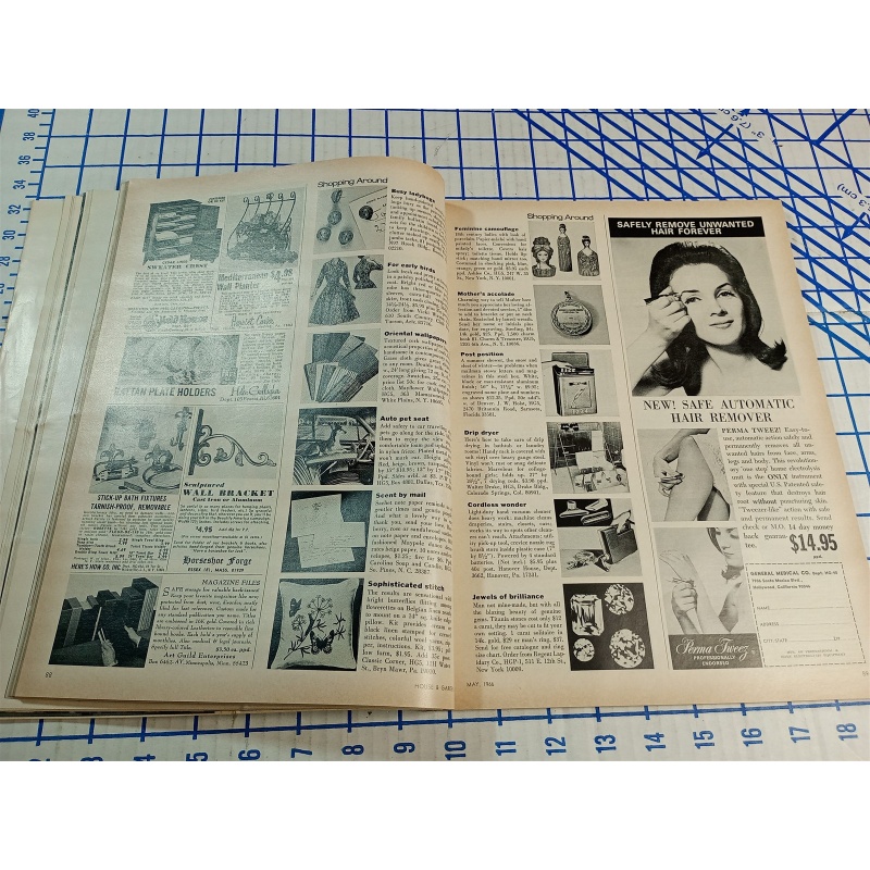 HOUSE AND GARDEN MAGAZINE MAY 1966