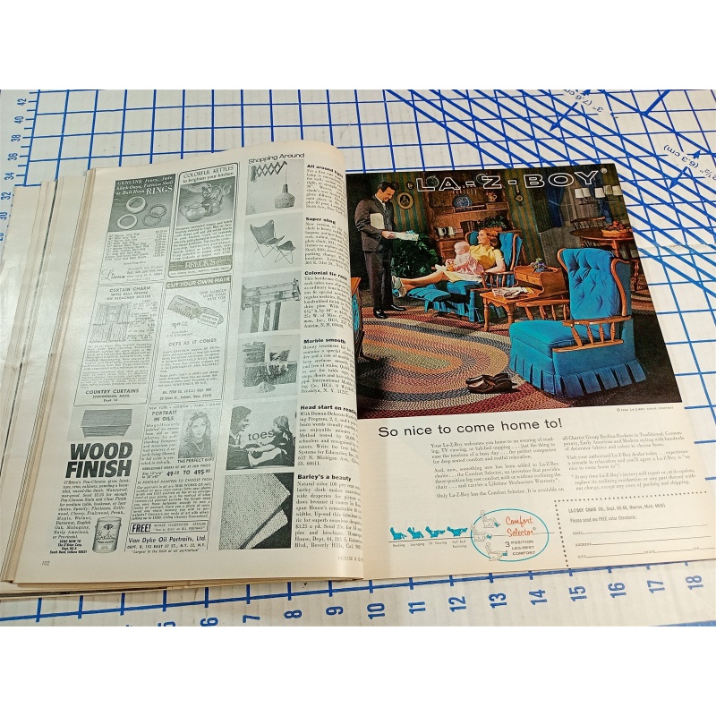 HOUSE AND GARDEN MAGAZINE MAY 1966