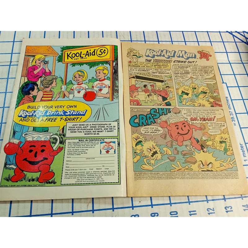 MARVEL COMICS GROUP THE ADVENTURES OF KOOL AID MAN