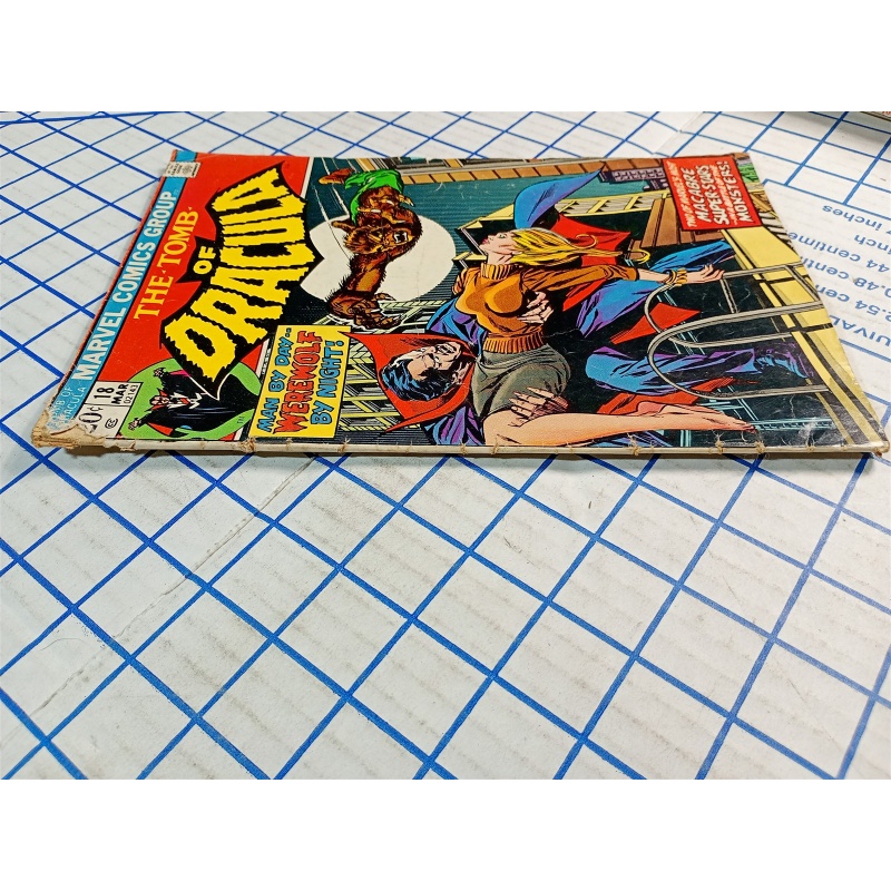 Marvel Comics Group THE-TOMB of DRACULA Mar 1974 #18