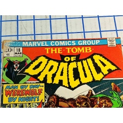 Marvel Comics Group THE-TOMB of DRACULA Mar 1974 #18