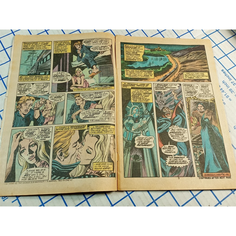 Marvel Comics Group THE-TOMB of DRACULA Mar 1974 #18