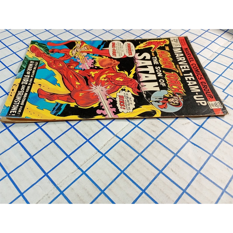 Marvel Team-Up #32 Apr 1975 Human Torch Son of Satan