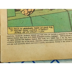 Marvel Team-Up #32 Apr 1975 Human Torch Son of Satan