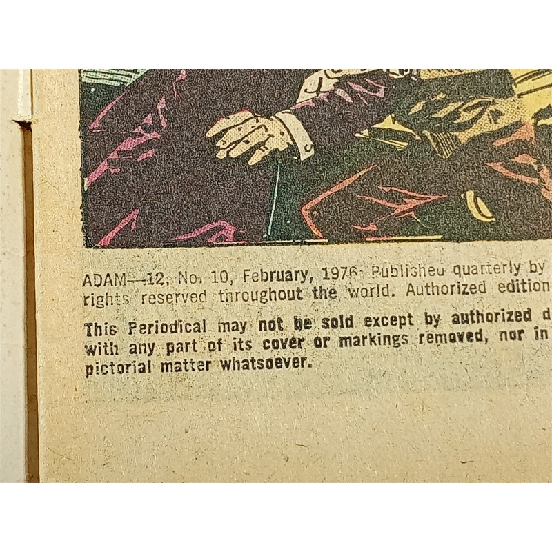 ADAM -12 COMIC NO 10 1976