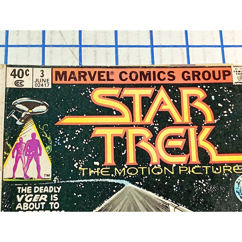 Star Trek: The Motion Picture June NO. 3 Marvel Comics Group