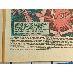 Star Trek: The Motion Picture June NO. 3 Marvel Comics Group