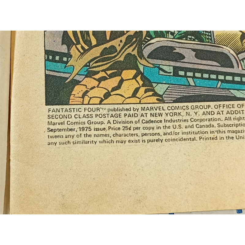 Fantastic Four #162 - Sept 1975 - Marvel Comics