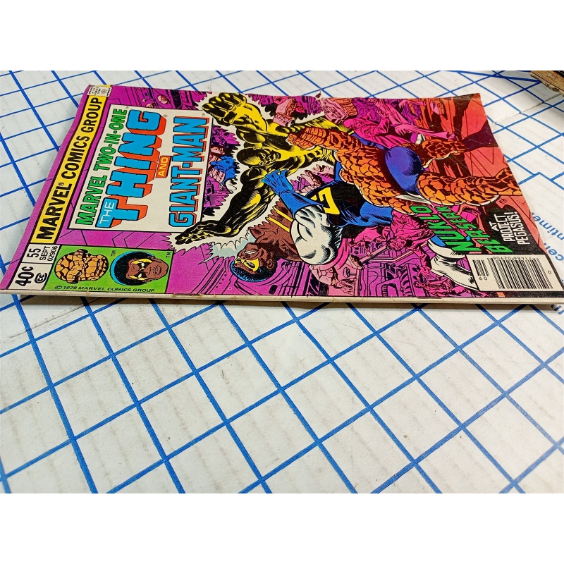 THE THING AND GIANT MAN #55 1979 MARVEL COMICS