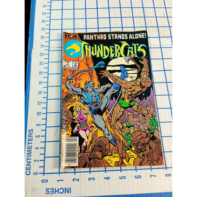 Thundercats #3 - Panthro - Star/Marvel - 1986